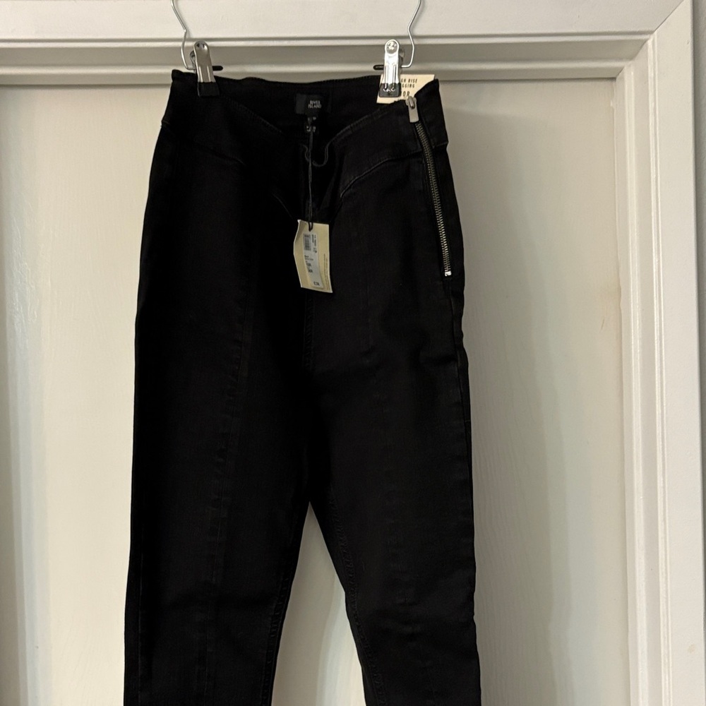 Black High-Waisted Pants